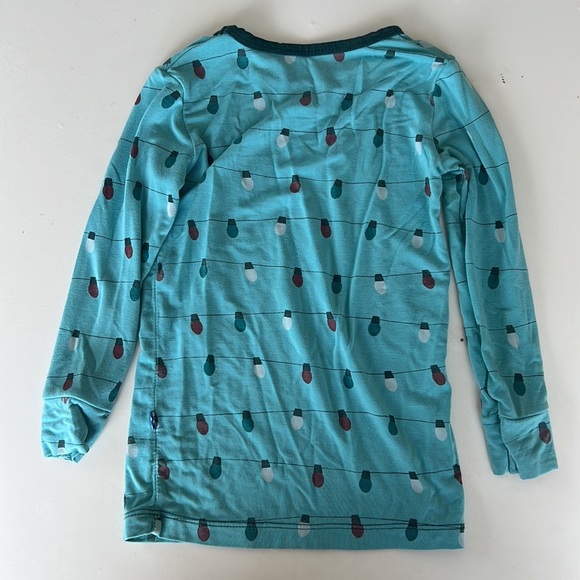 Kickee Pants Toddler Boys Pajamas Holiday Santa Sharks Glacier Lights Christmas - Picture 9 of 13